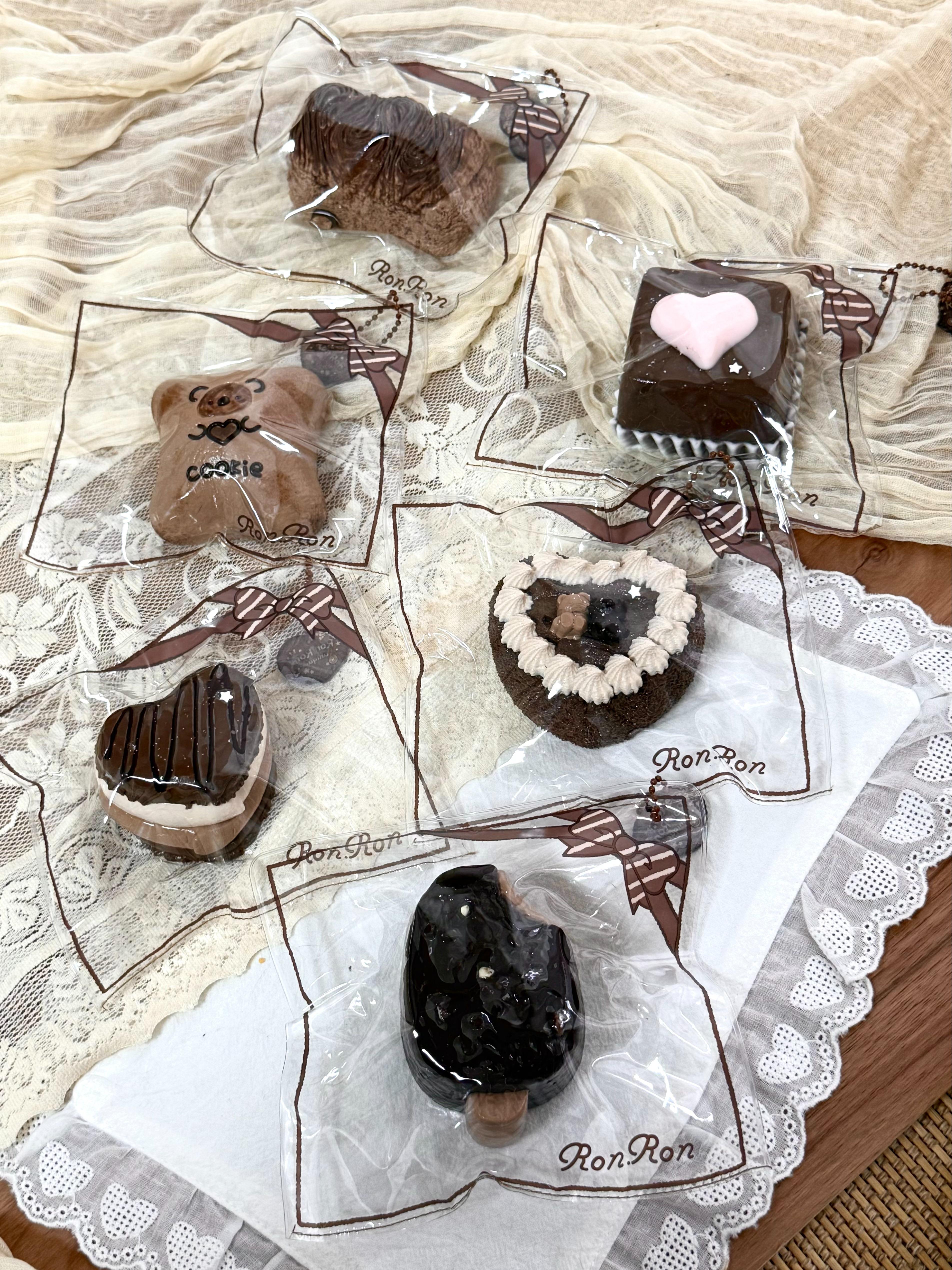 【chocolate love】软糯捏捏玩具盲盒 硅胶材质 解压慢回弹玩具